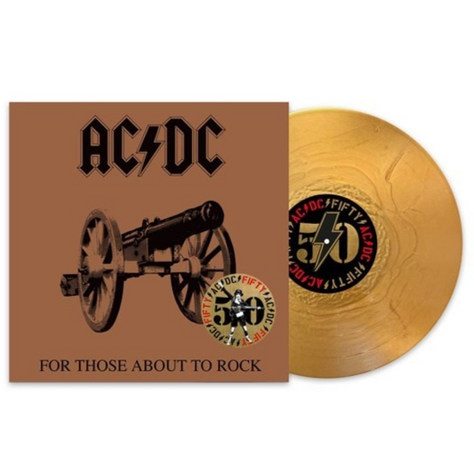 For Those About To Rock (50th Anniversary Edition, Gold Color Vinyl) [Import] |