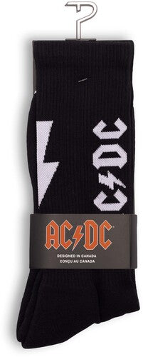 AC/DC - Perri's - AC/DC - Lightning Strikes - Crew Socks |