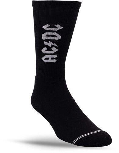 AC/DC - Perri's - AC/DC - Lightning Strikes - Crew Socks |