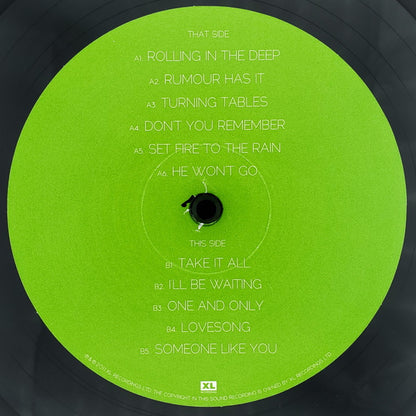 Adele (3) 21 XL Recordings LP, Album, RE Mint (M) Mint (M)