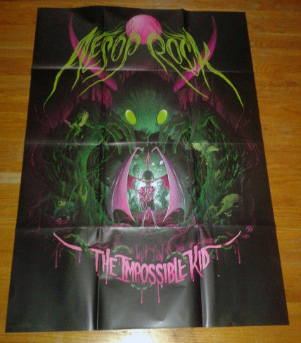 Aesop Rock The Impossible Kid Rhymesayers Entertainment LP, Gre + LP, Pin + Album Mint (M) Mint (M)