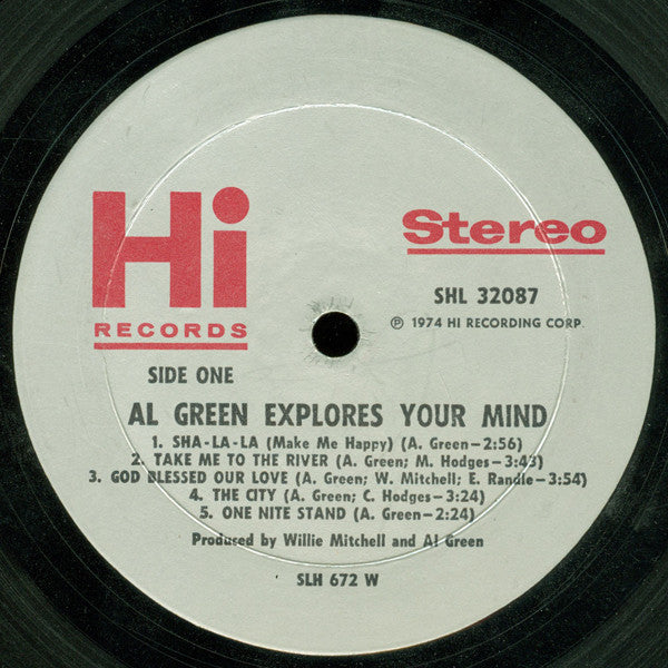 Al Green Explores Your Mind Hi Records LP, Album, W - Near Mint (NM or M-) Near Mint (NM or M-)