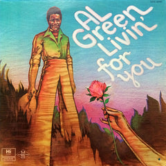Al Green Livin' For You Hi Records LP, Album, AL Near Mint (NM or M-) Very Good Plus (VG+)