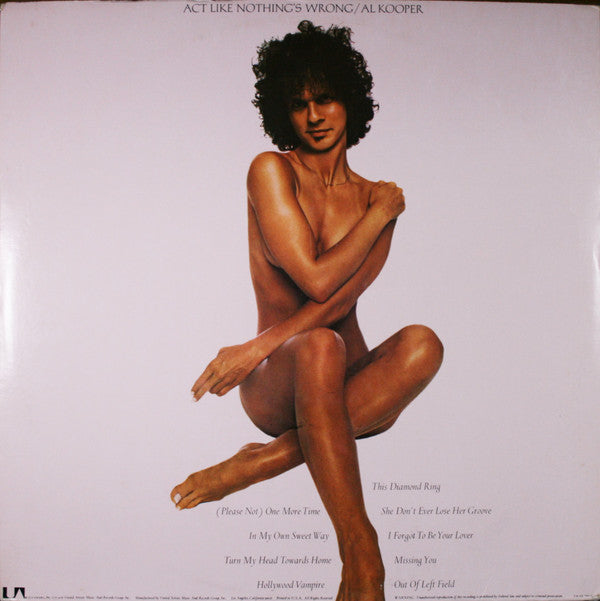 Act Like Nothing's Wrong | Near Mint (NM) Very Good Plus (VG+) - ROCK / USED *NEAR MINT*