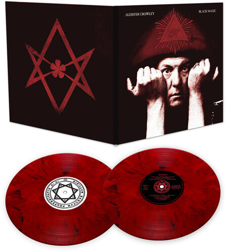Aleister Crowley - Black Magic (Deluxe Red Marble VINYL 2xLP Cleopatra CLO2615LP-RM) | NEW - SPOKEN WORD *NEW/COLOR*