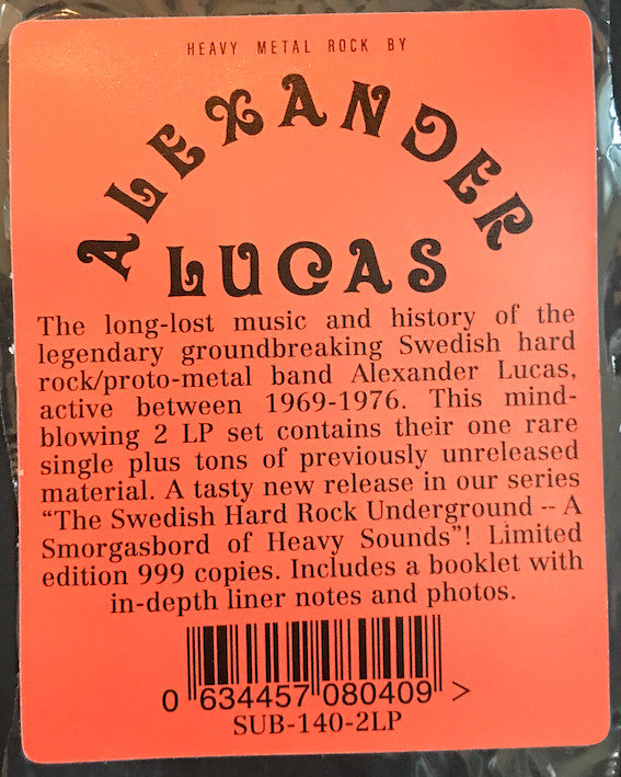 Alexander Lucas | Mint (M) Mint (M) - ROCK *NEW*