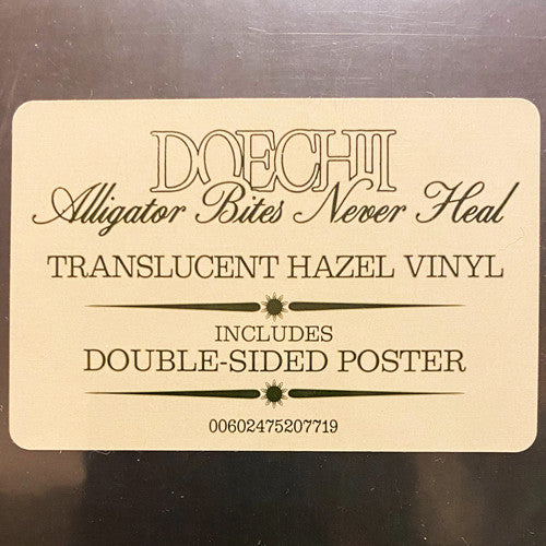 Alligator Bites Never Heal (TRANSLUCENT HAZEL VINYL)*DISCOUNTED* |