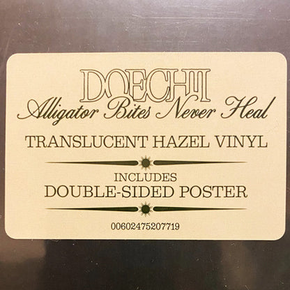 Alligator Bites Never Heal (TRANSLUCENT HAZEL VINYL)*DISCOUNTED* |