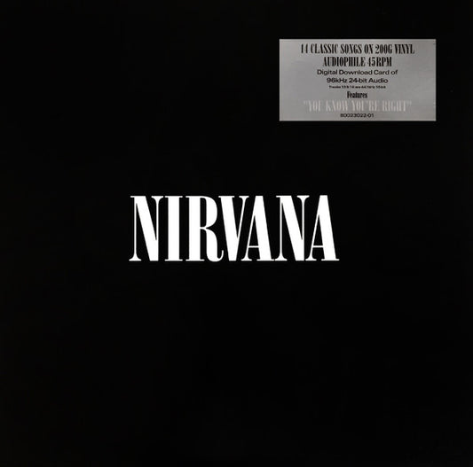 Nirvana (200 GRAM VINYL) | Mint (M) Mint (M) - ALT/INDIE *SEALED*