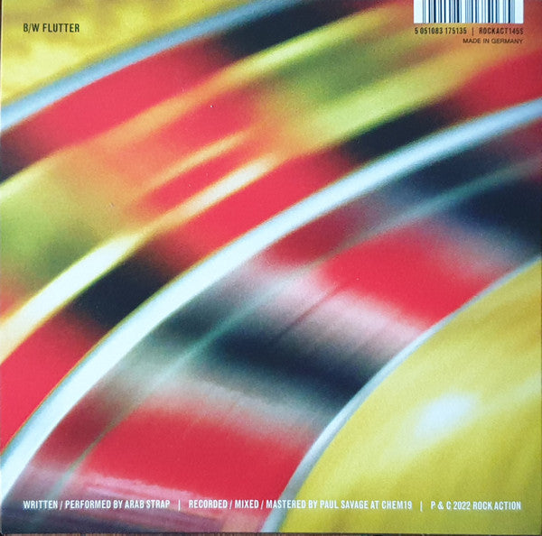 Arab Strap - Aphelion (Orange 7" Vinyl) | Mint (M) Mint (M) - ALT/INDIE *45/COLOR*
