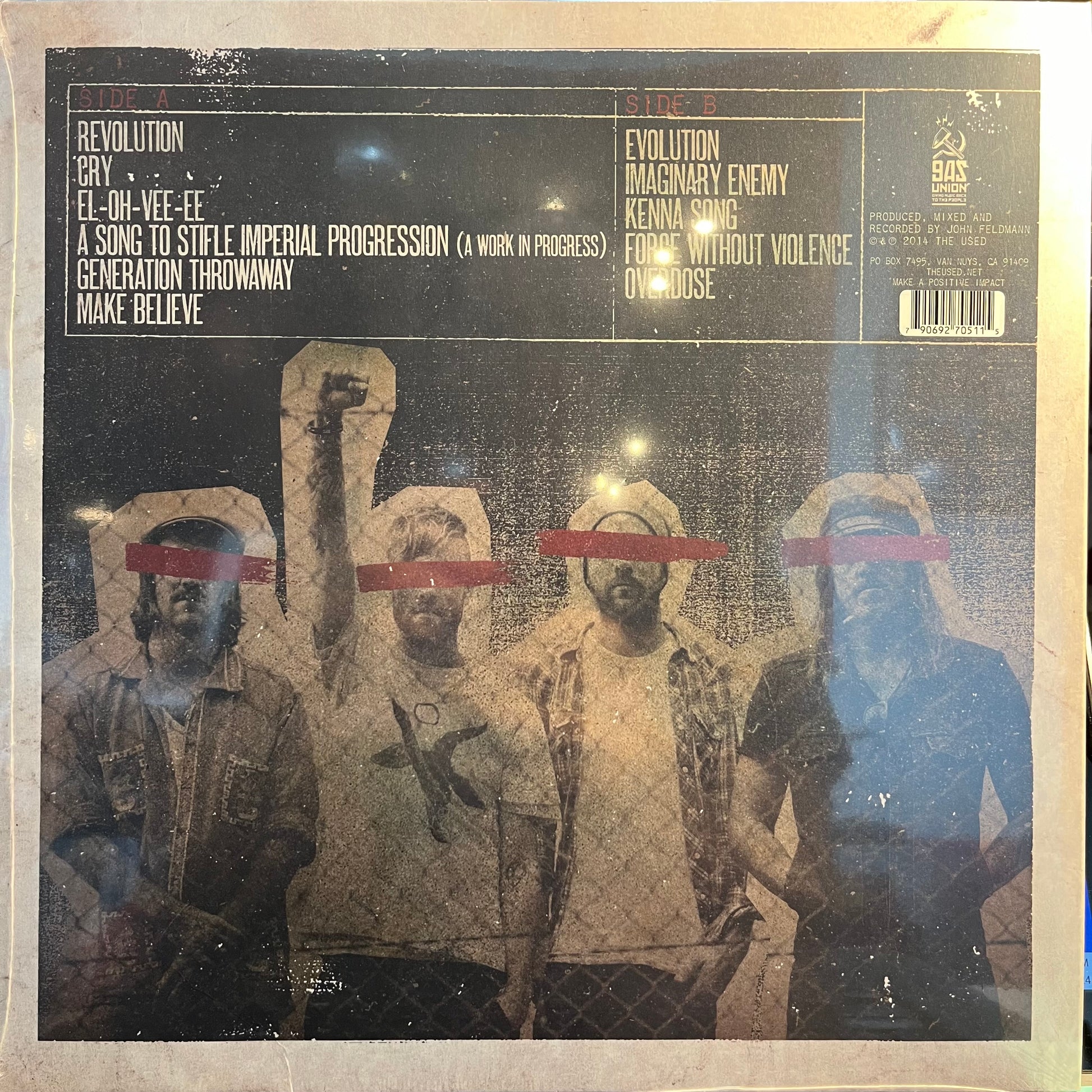 The Used - Imaginary Enemy | Mint (M) Mint (M) - ALT/INDIE *COLOR/SEALED*