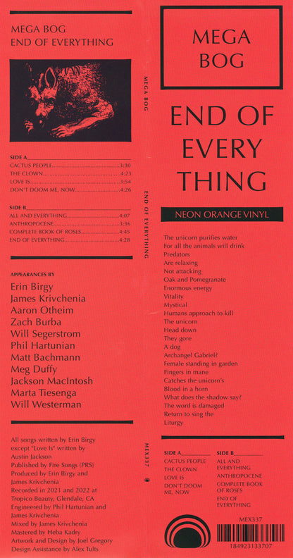 End Of Everything | Mint (M) Mint (M) - ALT/INDIE *COLOR*