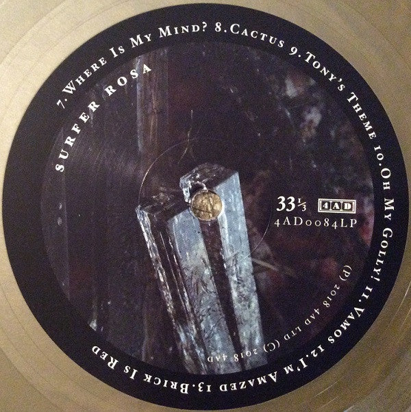 Come On Pilgrim... It's Surfer Rosa: 30th Anniversary (GOLD VINYL) | Mint (M) Mint (M) - ALT/INDIE/ROCK *SEALED/COLOR*