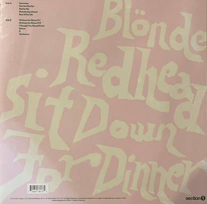 Blonde Redhead - Sit Down For Dinner (White Vinyl) | Mint (M) Mint (M) - ALT/INDIE *SEALED/COLOR*