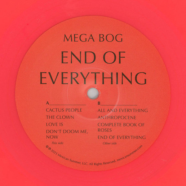 End Of Everything | Mint (M) Mint (M) - ALT/INDIE *COLOR*