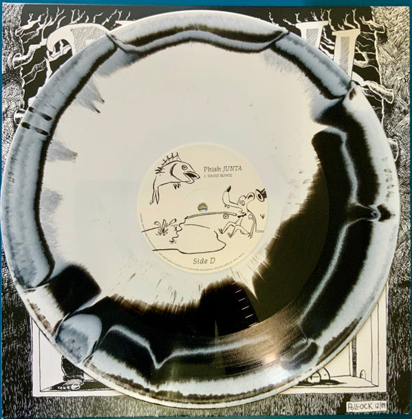 Junta (FLUFFHEAD BLACK & WHITE SWIRL VINYL) | Mint (M) Mint (M) - ROCK *SEALED/COLOR*