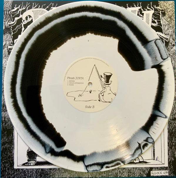 Junta (FLUFFHEAD BLACK & WHITE SWIRL VINYL) | Mint (M) Mint (M) - ROCK *SEALED/COLOR*
