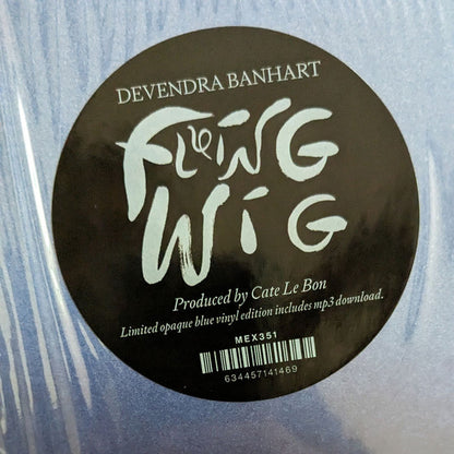 Devendra Banhart - Flying Wig (Ltd Blue Vinyl) | Mint (M) Mint (M) - ALT/INDIE *NEW/COLOR*