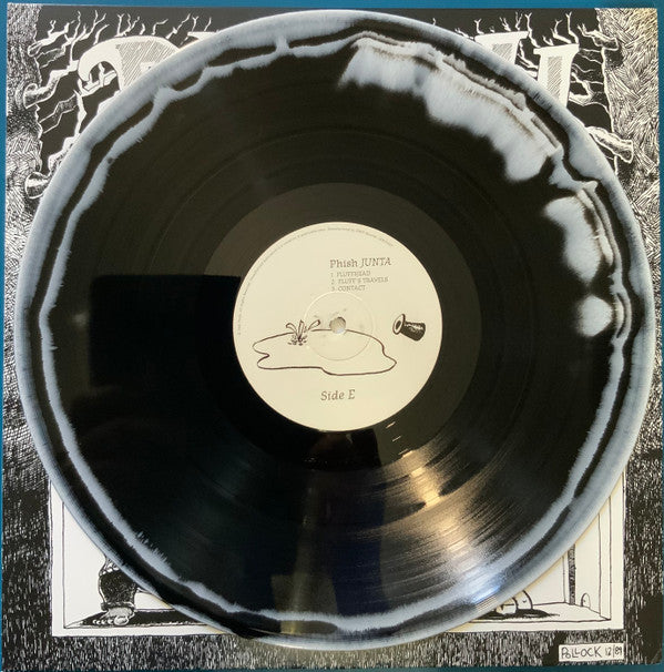 Junta (FLUFFHEAD BLACK & WHITE SWIRL VINYL) | Mint (M) Mint (M) - ROCK *SEALED/COLOR*