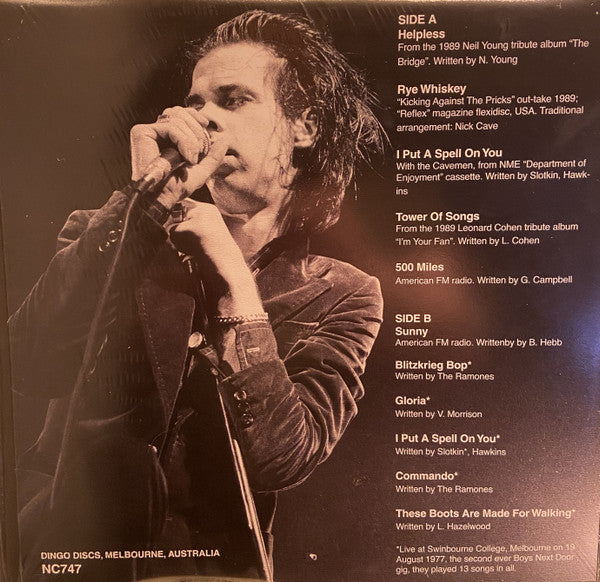 Nick Cave - Blood On Your Saddle (NUMBERED SPLATTER VINYL) | Mint (M) Mint (M) - ALT/INDIE/METAL *SEALED/COLOR*