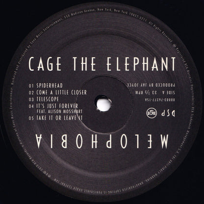 Cage The Elephant - Melophobia (180 GRAM VINYL) | Mint (M) Mint (M) - ALT/INDIE *SEALED*