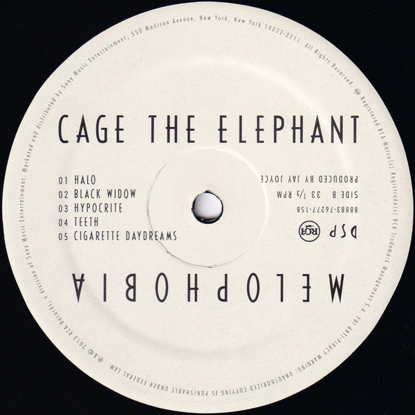 Cage The Elephant - Melophobia (180 GRAM VINYL) | Mint (M) Mint (M) - ALT/INDIE *SEALED*