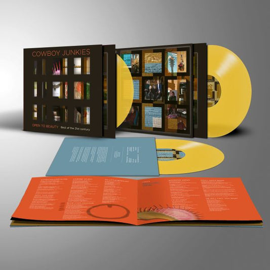 Cowboy Junkies - (PRESALE 06/05/26) Open to Beauty: Best of the 21st Century (BOOKLET TRIFOLD YELLOW 3xVINYL) | Mint (M) Mint (M) - ALT/INDIE *NEW/COLOR*