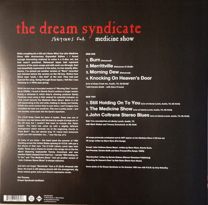 The Dream Syndicate - Sketches for Medicine Show (RSD 2026 RED VINYL) | Mint (M) Mint (M) - ALT/INDIE *NEW/COLOR*