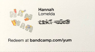 Lomelda - Hannah (PINK VINYL) | Mint (M) Mint (M) - ALT/INDIE *NEW/COLOR*
