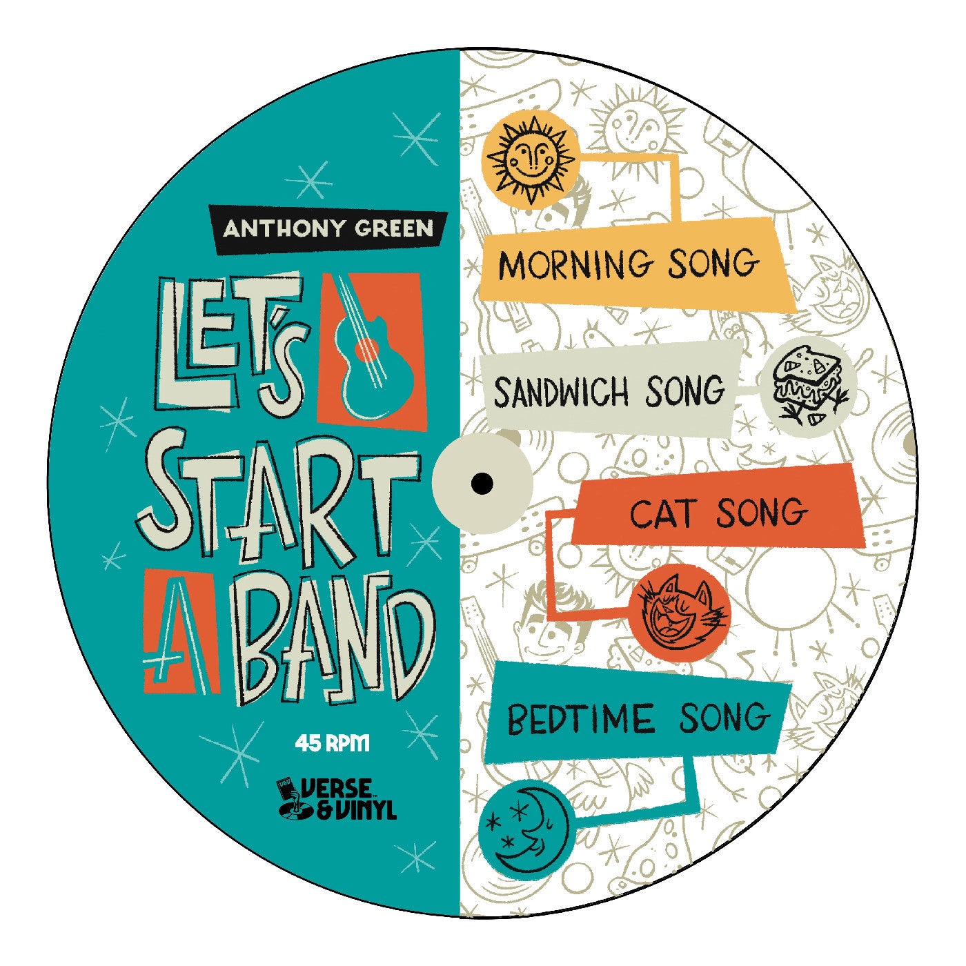 (PRE ORDER 3/27/26) Let's Start A Band (PICTURE VINYL 12") | - ALT/INDIE *NEW/COLOR*