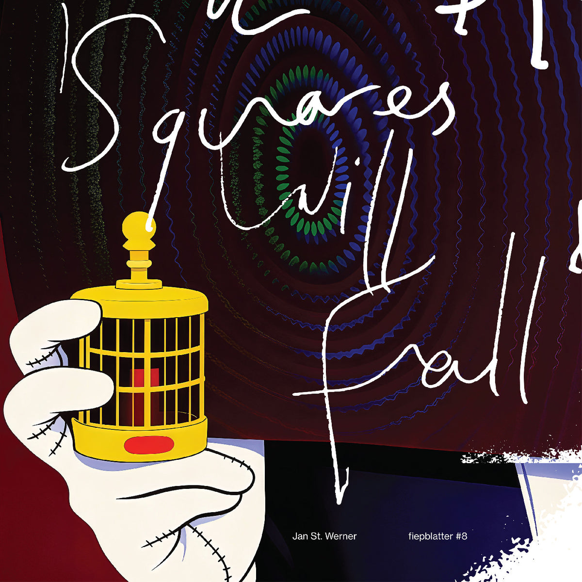 Jan St. Werner - (PRESALE 11/13/26) Squares Will Fall (IEX DDL CLEAR BLUE VINYL LP) | NEW - ALT/INDIE *NEW/COLOR*