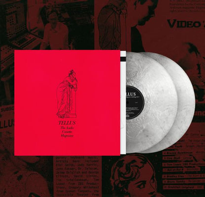 Various Artists - (PRESALE 11/20/26) TELLUS: The Audio Cassette Magazine Anthology, Vol. 1 (BOOK POSTER METALLIC SILVER VINYL 2xLP) | NEW - ALT/INDIE *NEW/COLOR*