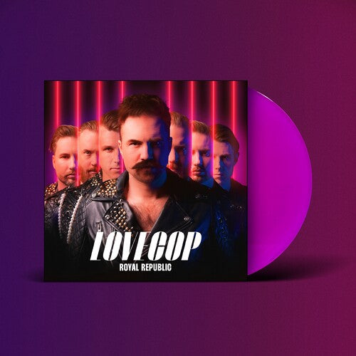 Royal Republic - (PRESALE 10/2/26) Lovecop - Neon Violet (VIOLET VINYL LP) | NEW - ALT/INDIE *NEW/COLOR*