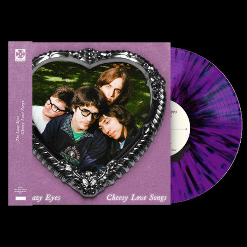 Lazy Eyes - (PRESALE 11/27/26) Cheesy Love Songs (180G SPLATTER PURPLE VINYL LP) | NEW - ALT/INDIE *NEW/COLOR*