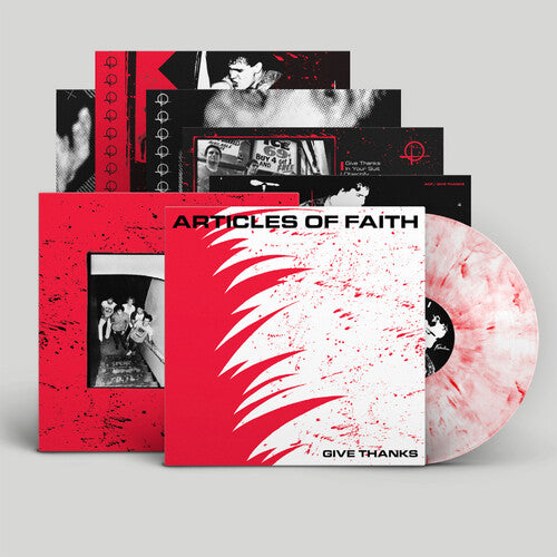 Articles of Faith - (PRESALE 7/31/26) Give Thanks (PINK WHITE VINYL) | Mint (M) Mint (M) - ALT/INDIE *NEW/COLOR*