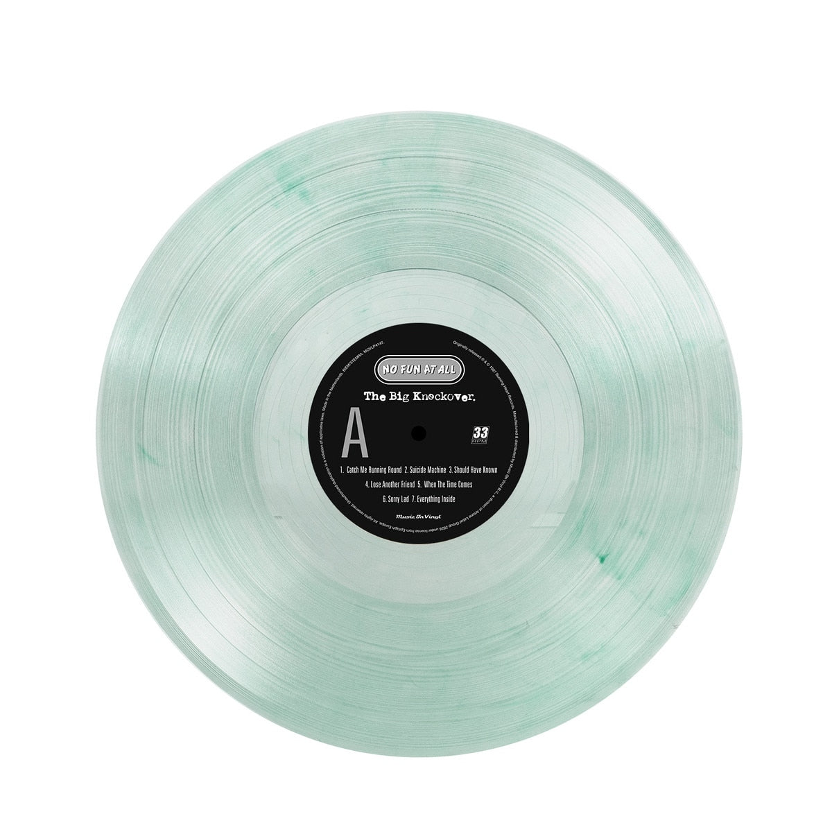 No Fun At All - (PRESALE 9/25/26) Big Knockover (MOV CRYSTAL CLEAR & GREEN MARBLED VINYL LP) | NEW - ALT/INDIE *NEW/COLOR*