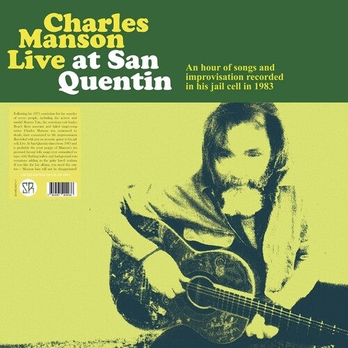 Charles Manson - (PRESALE 10/9/26) Live At San Quentin (COLORED VINYL LP) | NEW - ALT/INDIE *NEW/COLOR*