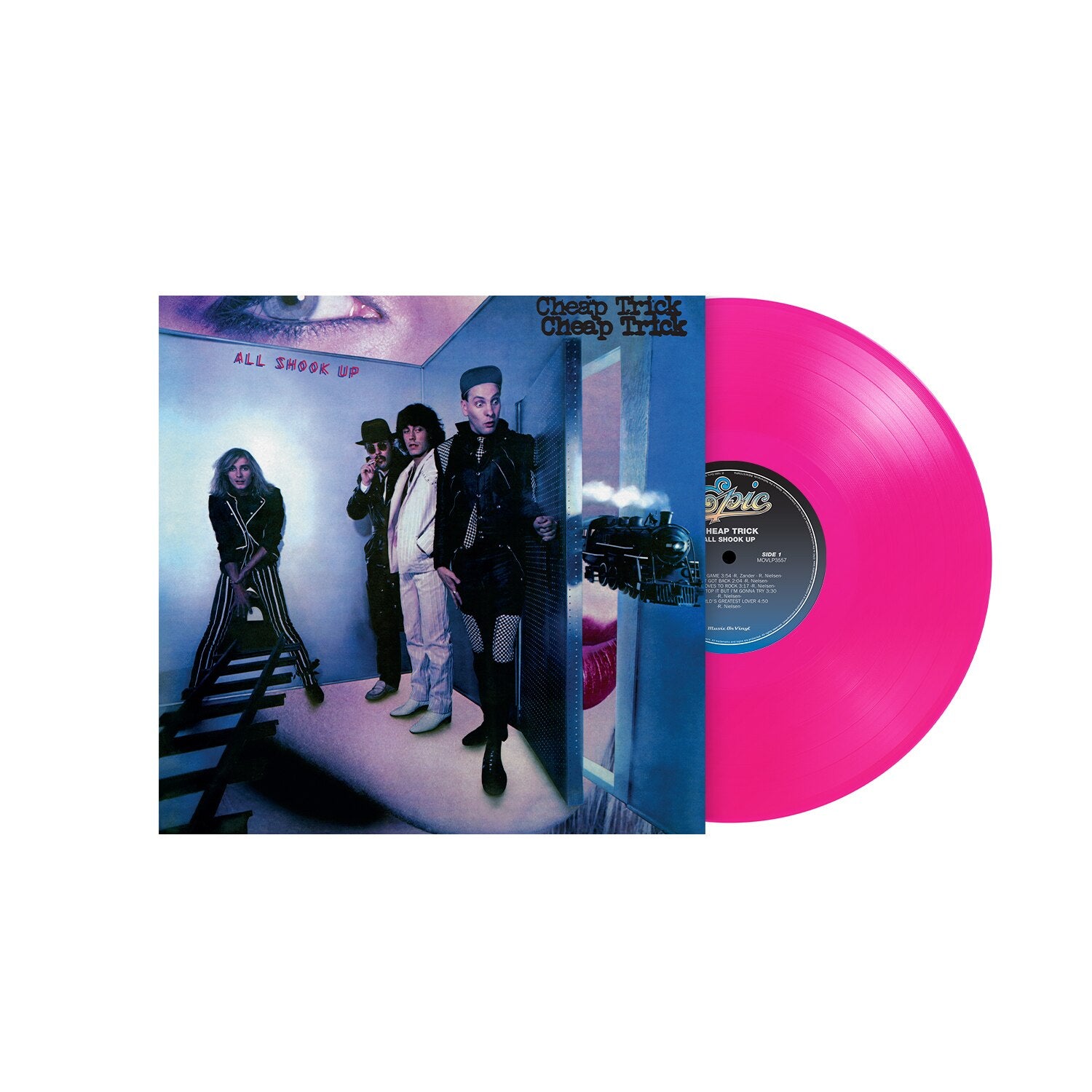 Cheap Trick - (PRESALE 10/9/26) All Shook Up (MOV TRANSLUCENT MAGENTA VINYL LP) | NEW - ALT/INDIE *NEW/COLOR*