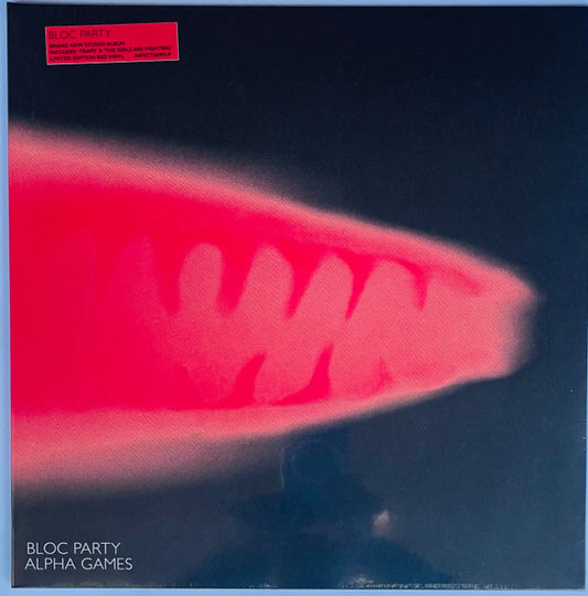 Bloc Party - Alpha Games (RED VINYL) | Mint (M) Mint (M) - ALT/INDIE *NEW/COLOR*
