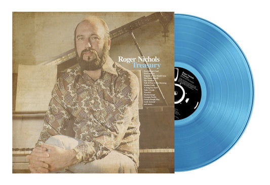 ROGER NICHOLS & THE SMALL CIRCLE OF FRIENDS - (PRESALE 11/13/26) Roger Nichols Treasury: Demo & CM tracks (CLEAR SKY BLUE VINYL LP) | NEW - ALT/INDIE *NEW/COLOR*