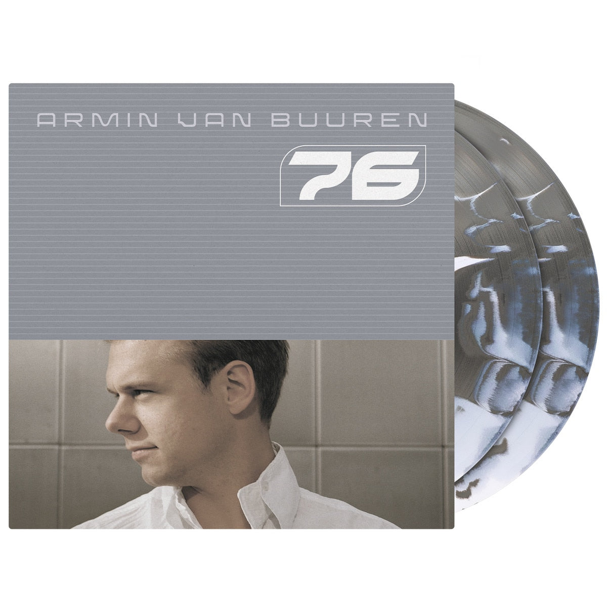 Armin Van Buuren - (PRESALE 9/25/26) 76 (MOV GREY & WHITE 'COLOR IN COLOR' VINYL 2xLP) | NEW - ALT/INDIE *NEW/COLOR*