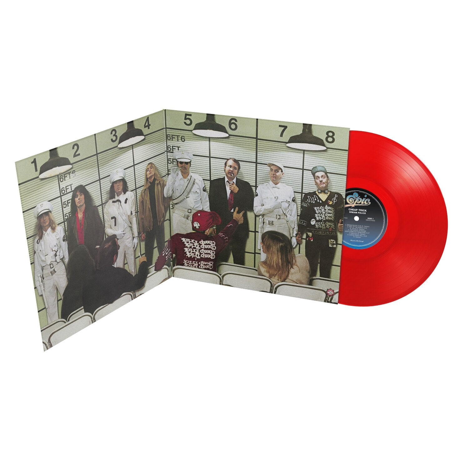 Cheap Trick - (PRESALE 10/9/26) Dream Police (MOV TRANSLUCENT RED VINYL LP) | NEW - ALT/INDIE *NEW/COLOR*