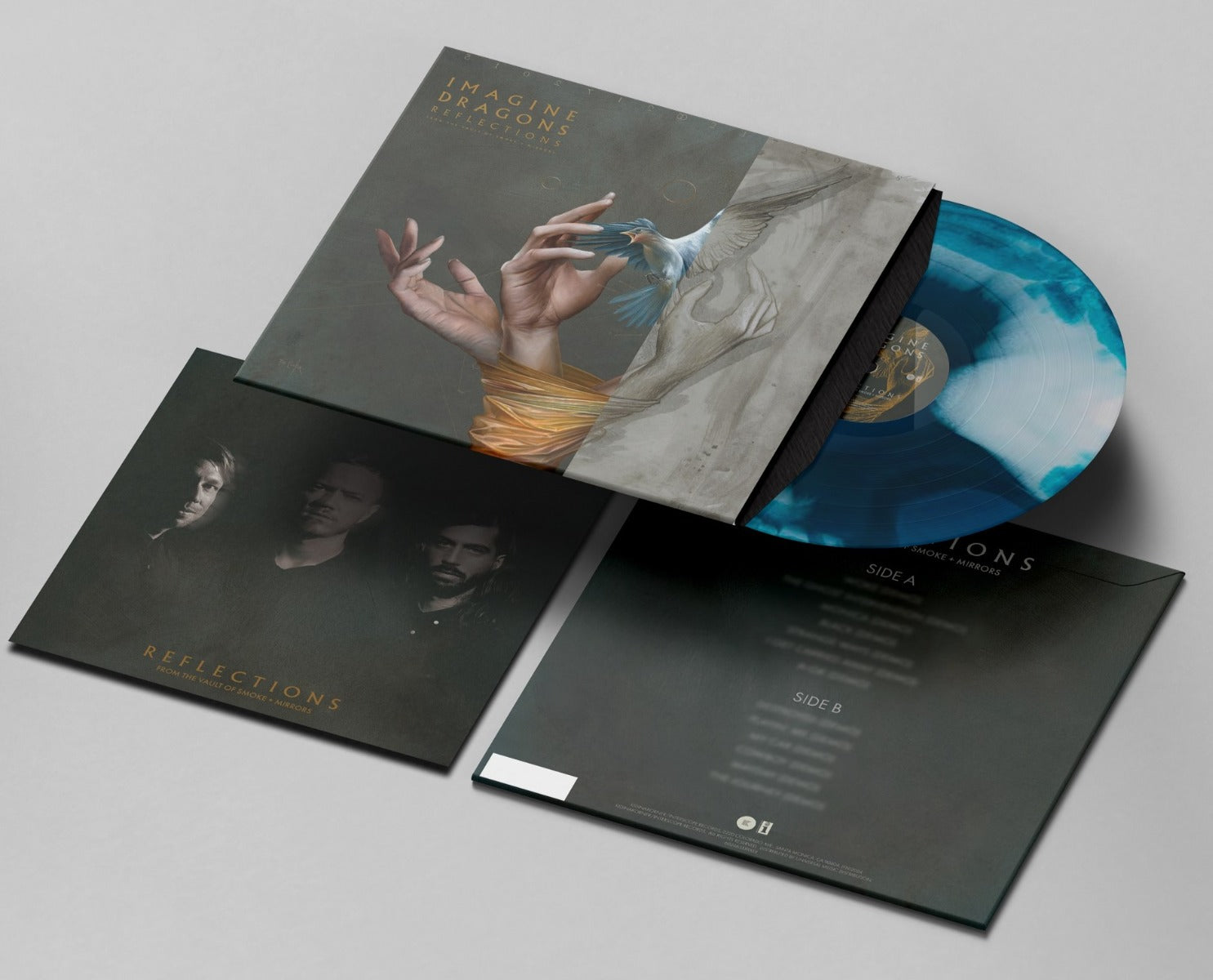 Reflections (PRE-ORDER 4/25/25)(From The Vault Of Smoke + Mirrors) (Ocean Blue Vinyl) | Mint (M) Mint (M) - ALT/INDIE *NEW/COLOR*