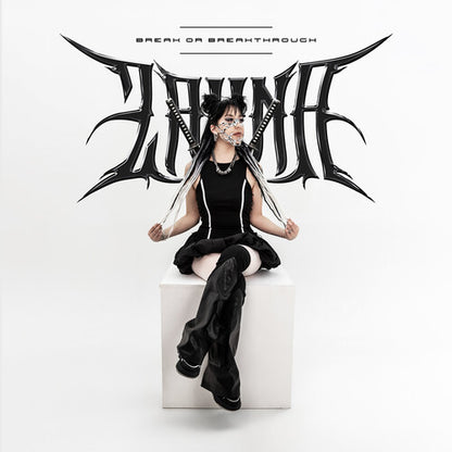 Zahna - (PRESALE 9/4/26) Break or Breakthrough (SILVER VINYL LP XOVER 2026) | NEW - ALT/INDIE *NEW/COLOR*