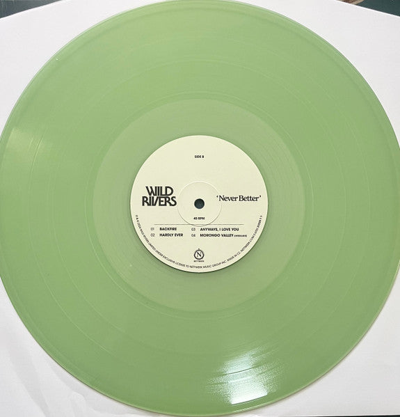 Wild Rivers - Never Better (COKE BOTTLE CLEAR VINYL) | Mint (M) Mint (M) - ALT/INDIE *NEW/COLOR*
