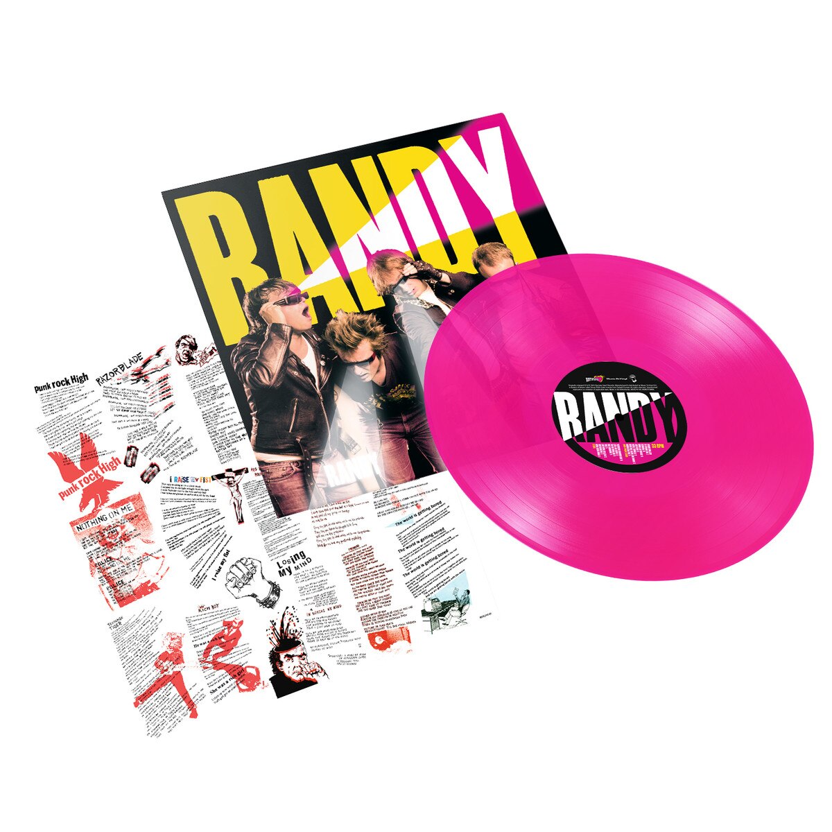 Randy - (PRESALE 9/25/26) Randy The Band (MOV MAGENTA VINYL LP) | NEW - ALT/INDIE *NEW/COLOR*