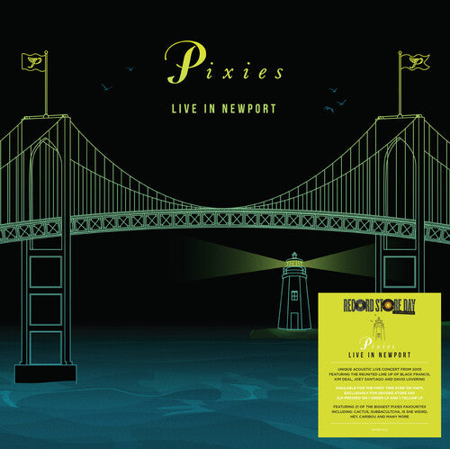 PIXIES - LIVE IN NEWPORT (RSD 2026 GREEN & YELLOW VINYL) | Mint (M) Mint (M) - ALT/INDIE *NEW/COLOR*