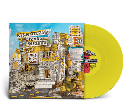 King Gizzard and the Lizard Wizard - (PRESALE 10/2/26) Sketches of Brunswick East - Injection Molded Pet Ecosonic (YELLOW VINYL LP) | NEW - ALT/INDIE *NEW/COLOR*
