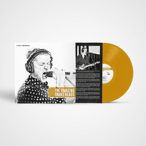 The Amazing Snakeheads - (PRESALE 10/9/26) 2 Meter Sessions - Gold (DLX LMTD GOLD VINYL LP) | NEW - ALT/INDIE *NEW/COLOR*