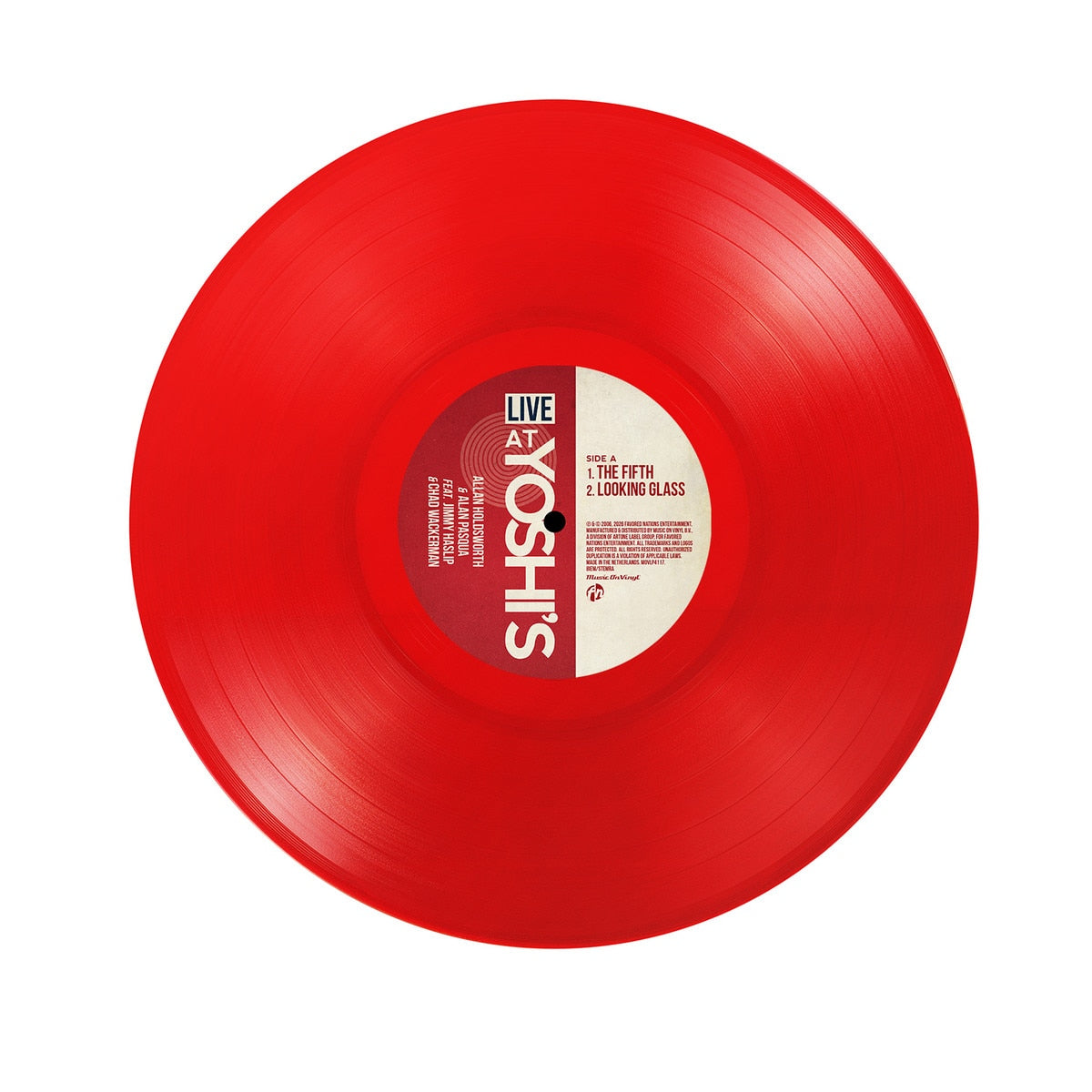 Allan Holdsworth - (PRESALE 11/6/26) Live At Yoshi's (MOV TRANSLUCENT RED VINYL 4xLP) | NEW - ALT/INDIE *NEW/COLOR*